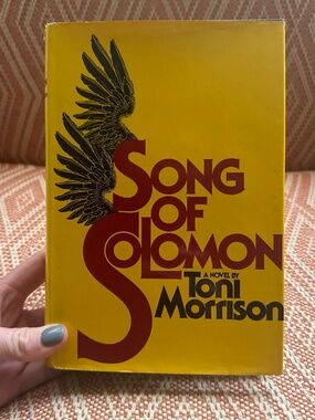 Song of Solomon Novel by Toni Morrison First Edition Book